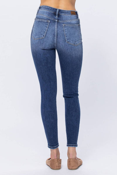 Judy Blue High Rise Button Fly Skinny