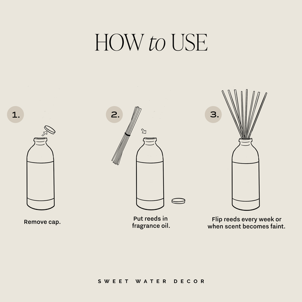 Cashmere and Vanilla Reed Diffuser - Home Decor & Gifts