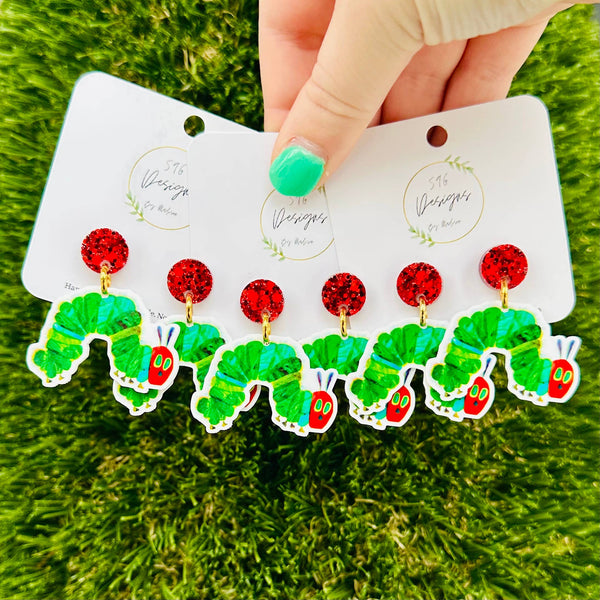 Book Character Statement Earrings