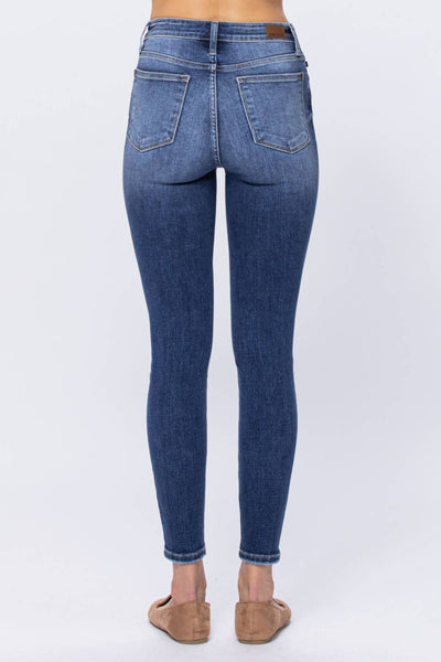 Judy Blue High Rise Button Fly Skinny