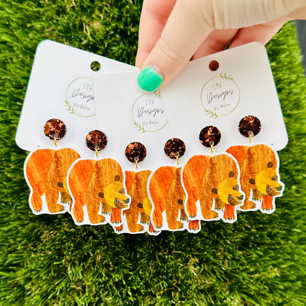 Book Character Statement Earrings