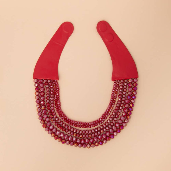 Glitzy Living Beaded Necklace