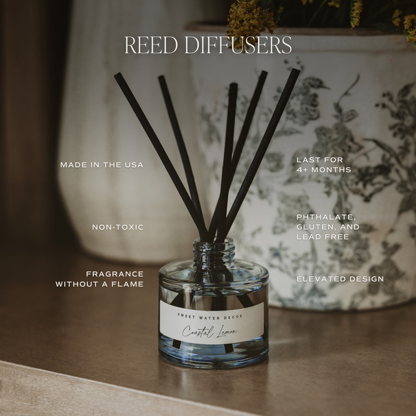Coastal Lemon Reed Diffuser