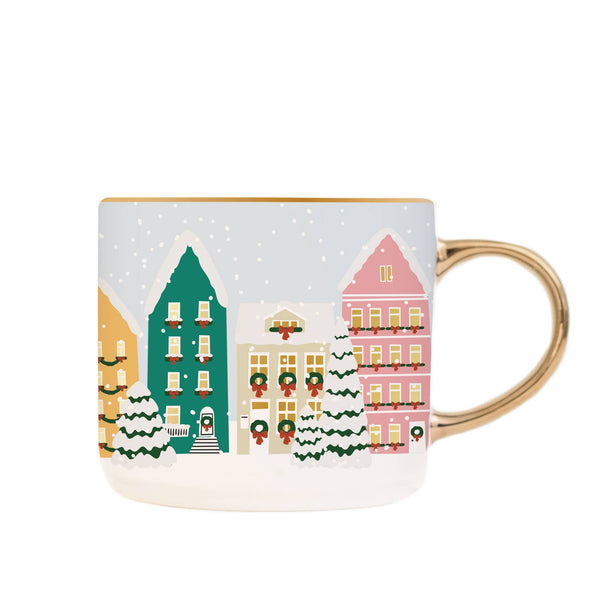 Christmas Village Coffee Mug