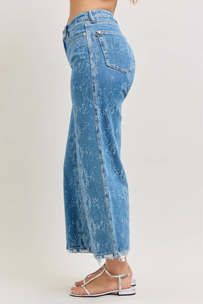 “The Claudia”  Judy Blue Snake Print Jeans