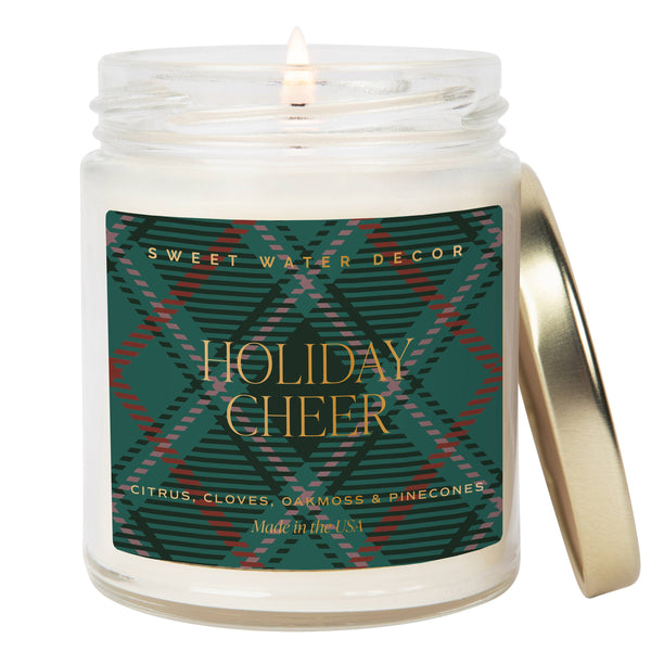 Holiday Cheer 9 oz Soy Candle