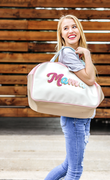 "Mama" Duffel Bag by Jadelynn Brooke