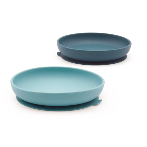 Silicone Suction Plate Set - Blue Abyss / Lagoon