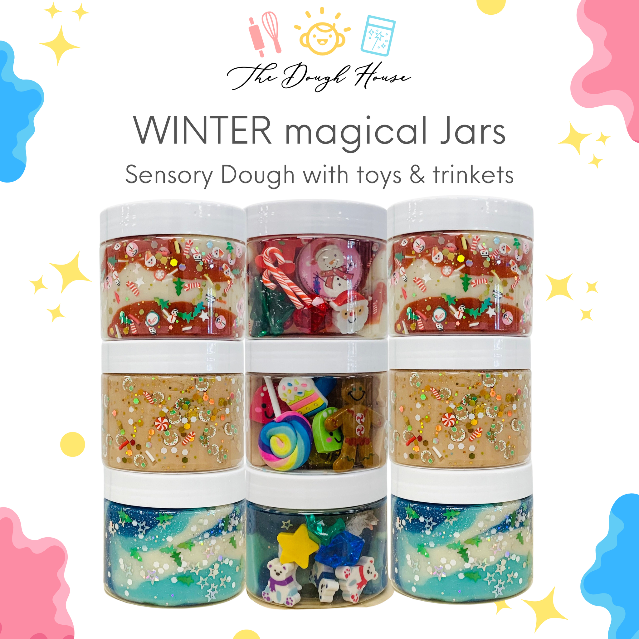 Winter Magical Jar