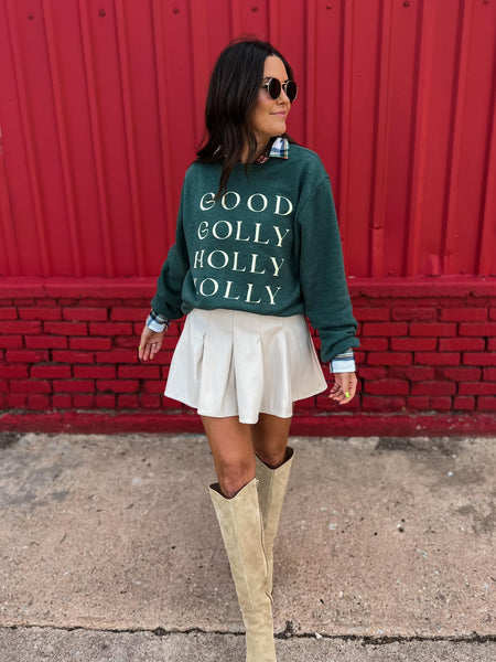 Good Golly Holly Jolly Buttery Soft Sweatshirt