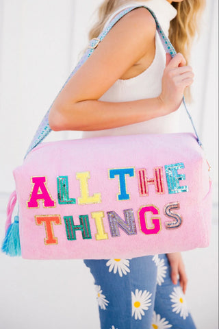 All The Things Terry Cloth Bag by Judith March
