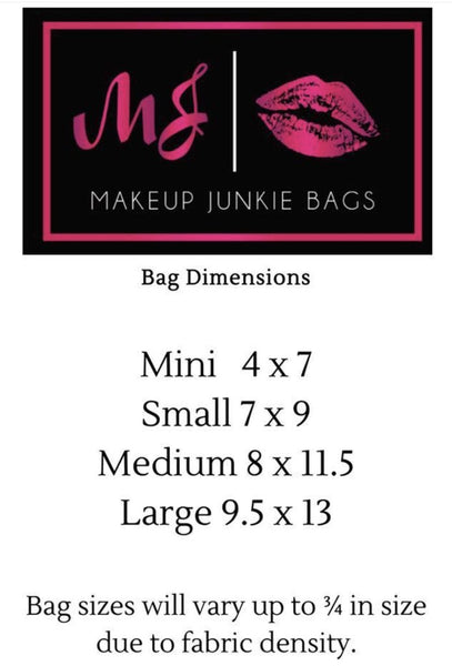 Pink Fusion Makeup Junkie Bag