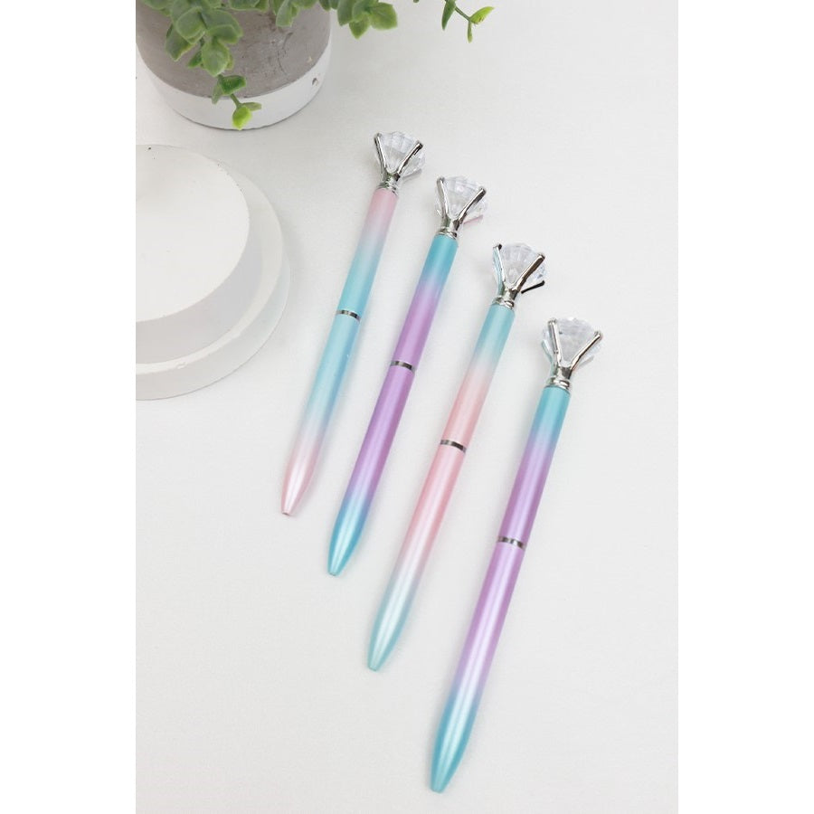 Pastel Rainbow Diamond Pen